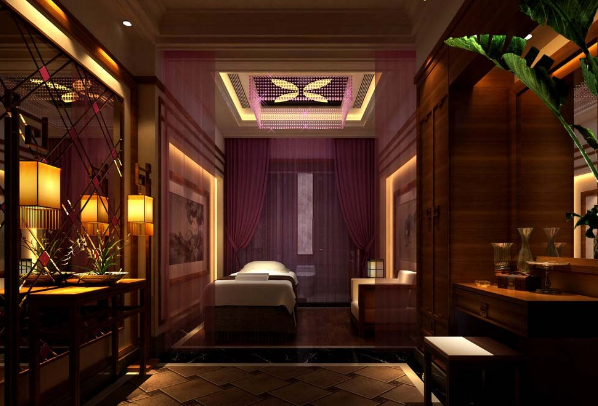 男士美容院效果图