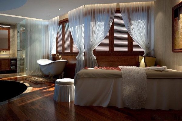 高端美容院装修