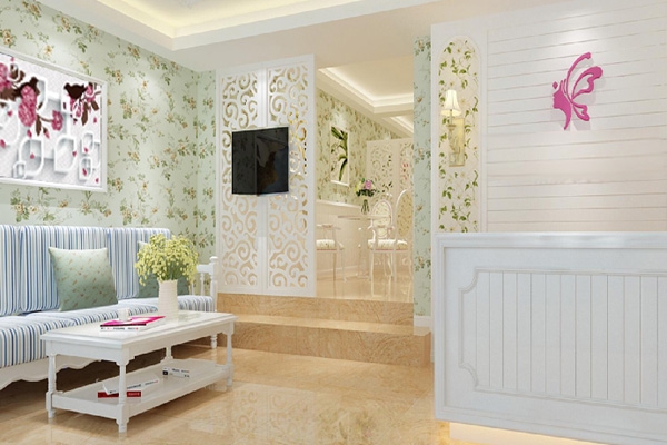 美容院田园风格